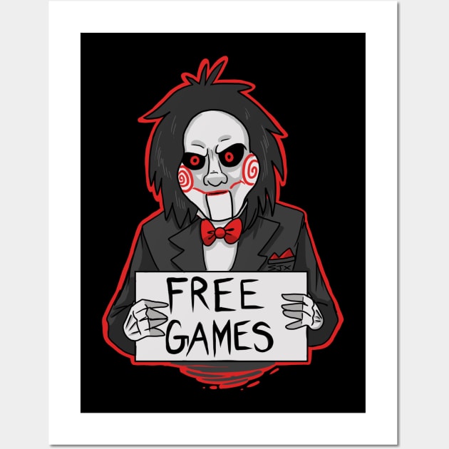 Free Games Billy Jigsaw Wall Art by Bat13SJx